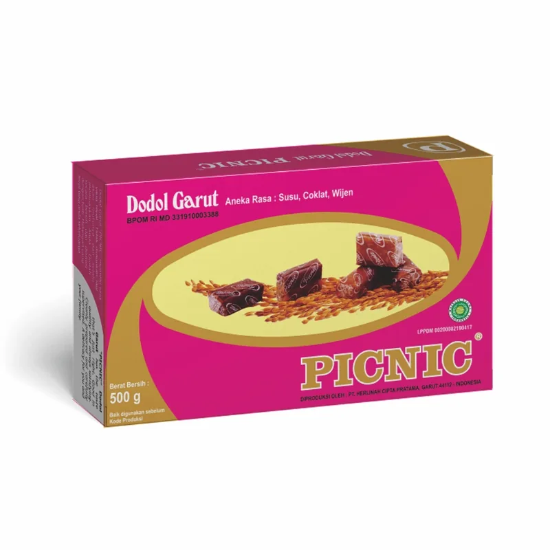 Dodol Garut Picnic Klasik 250gr — oleh-oleh khas Garut